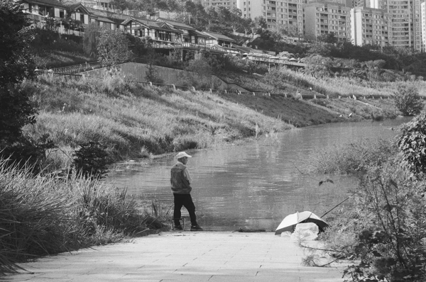 reader, fisher, swimmer